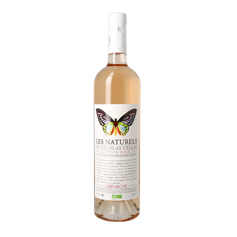 GRENACHE ROSE-LES NATURELS BY VIGNOBLES VELLAS 75CL